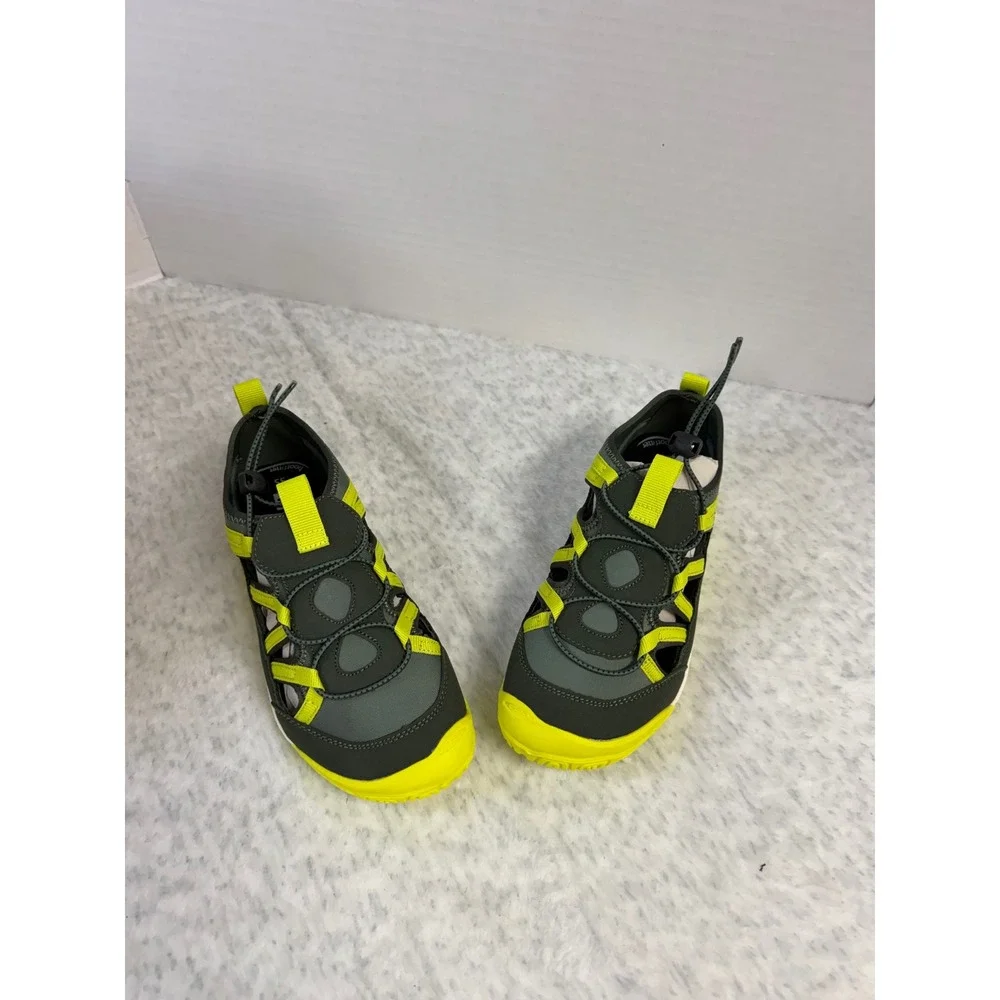 Jack Wolfskin Villi Sandal Kids Sz 3.5 Slate Green Hiking Shoes 4056881-4136-350